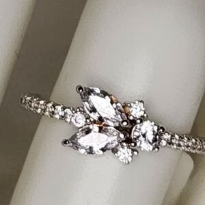 Crystal Bee Ring S925